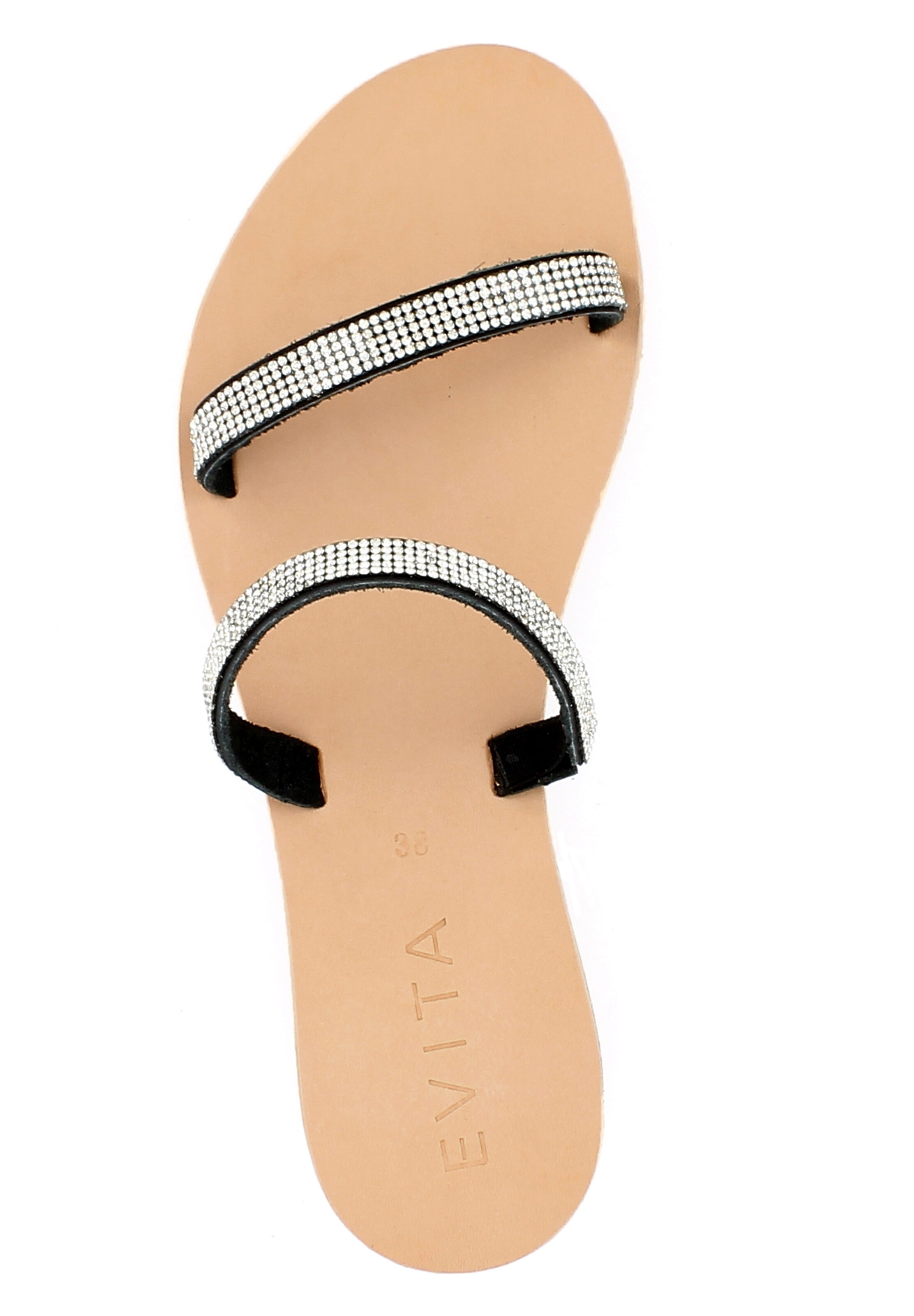 EVITA Pantolette in Grau