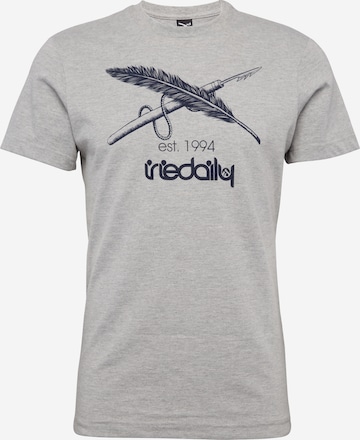 Iriedaily T-Shirt in Grau: predná strana