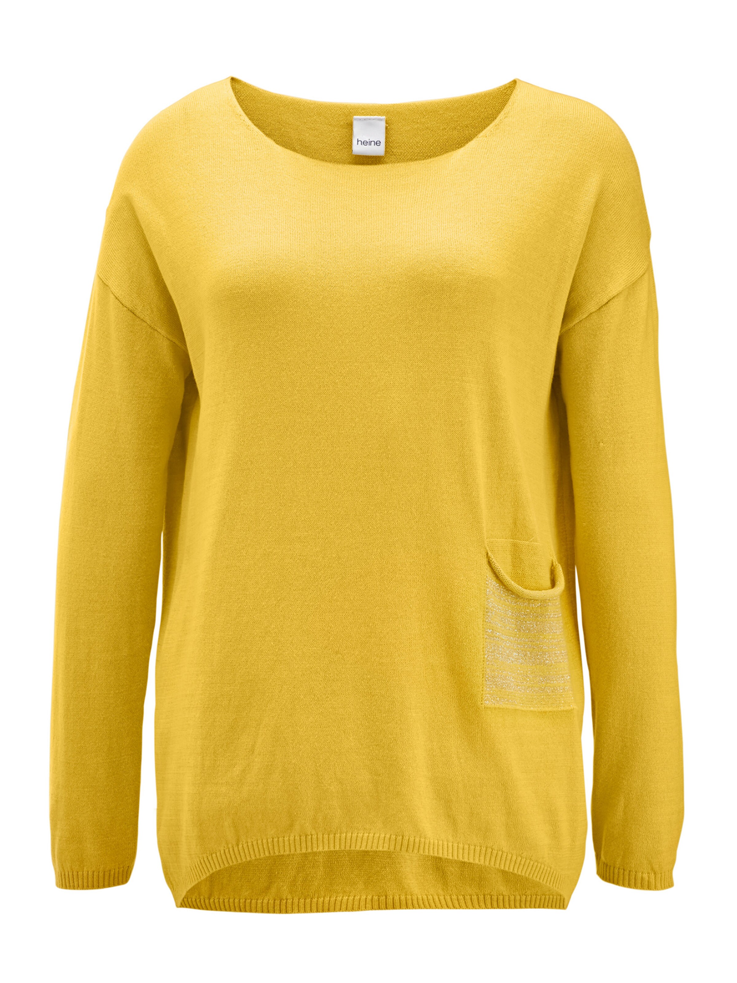 heine - Trui in de kleur Mosterd
