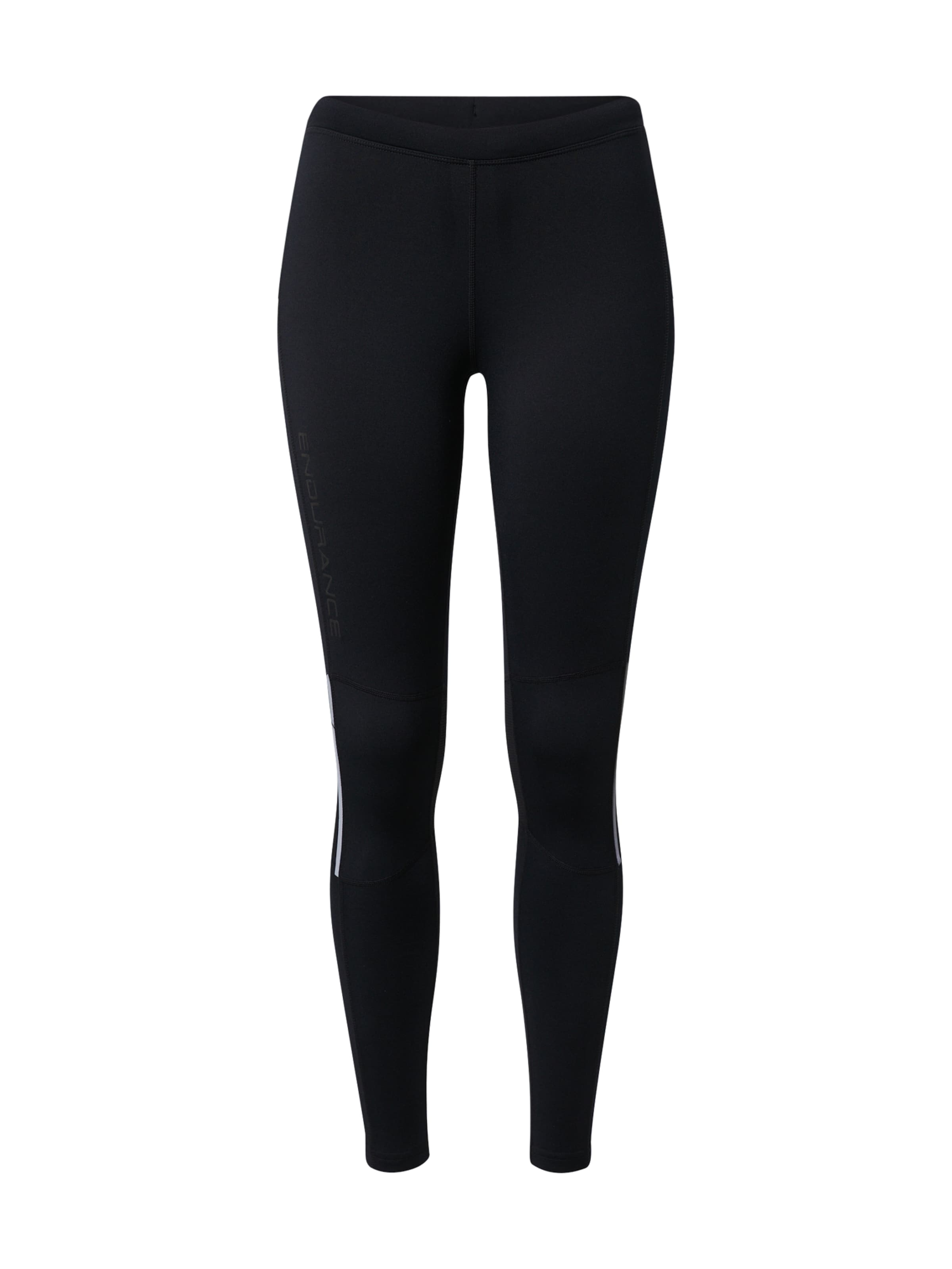 ENDURANCE Skinny Sporthose 'Mahana' in Schwarz: Vorderseite