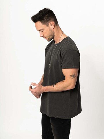 Coupe regular T-Shirt 'Luke' DAN FOX APPAREL en gris