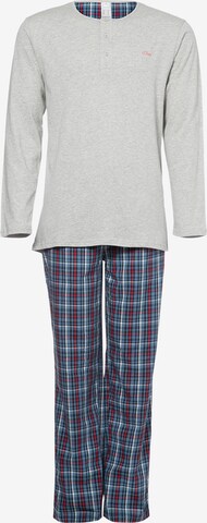 s.Oliver Long Pajamas in Blue: front