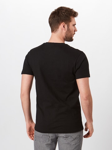 Maglietta 'Rolling Stones Tongue' di Mister Tee in nero