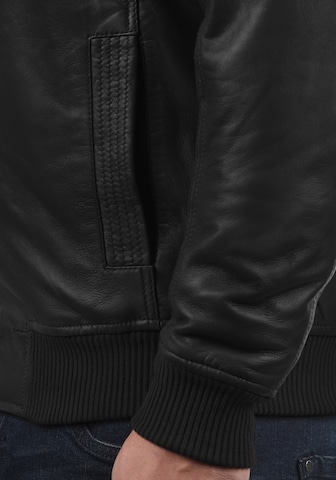 !Solid Lederjacke 'Famash' in Schwarz