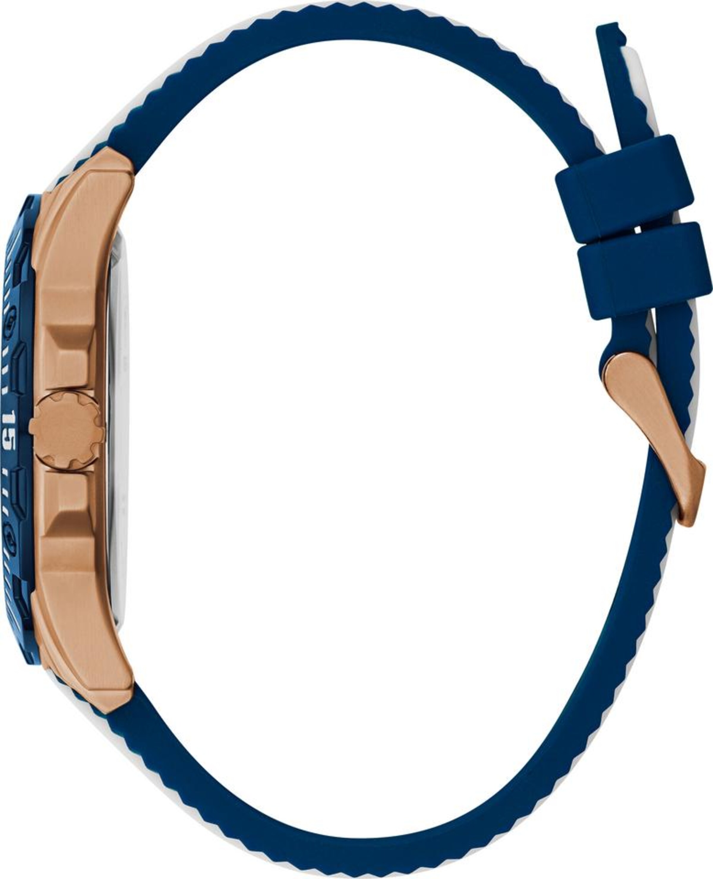 GUESS Uhr 'Skipper' in Blau