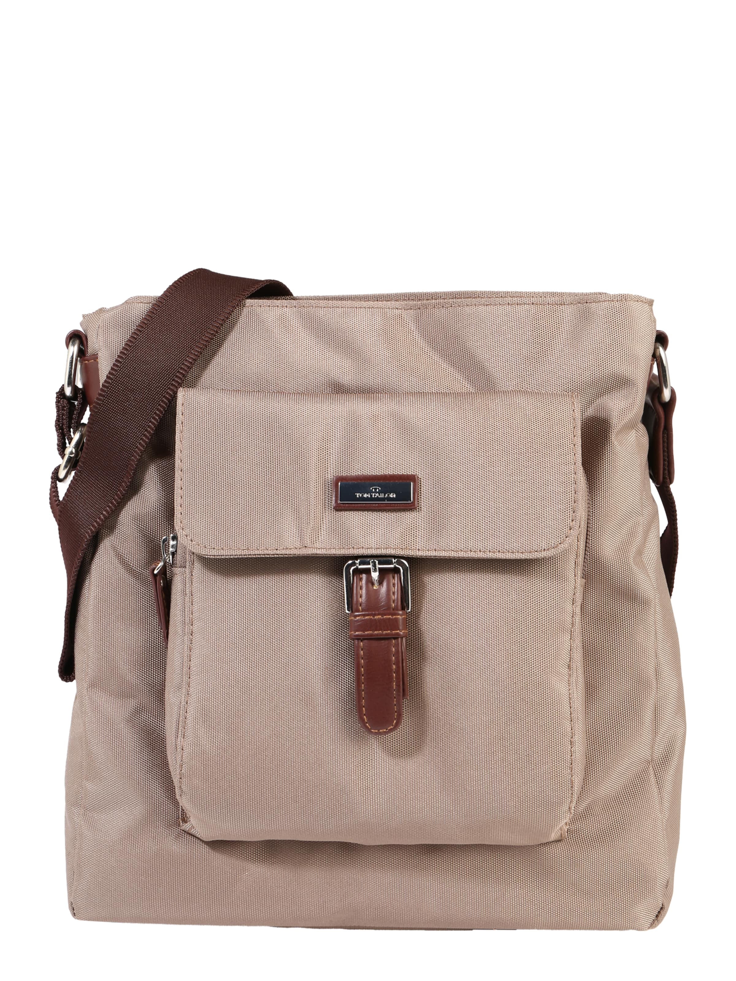 TOM TAILOR Umhängetasche 'Rina' in Beige: Vorderseite