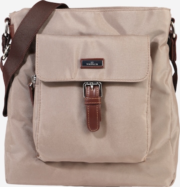 TOM TAILOR Crossbody Bag 'Rina' in Beige: front