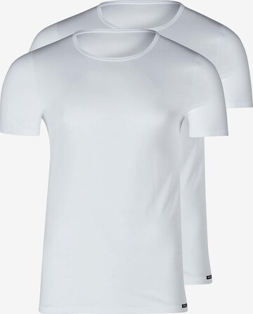 Skiny - Camisola interior em branco: frente