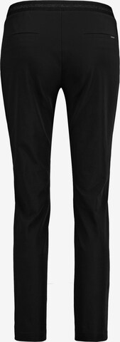 TAIFUN Slimfit Broek in Zwart