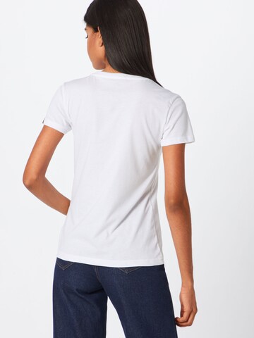 ALPHA INDUSTRIES Μπλουζάκι σε λευκό: πίσω