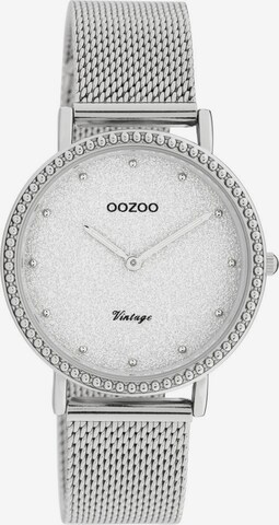 OOZOO Uhr 'C20051' in Silver: front