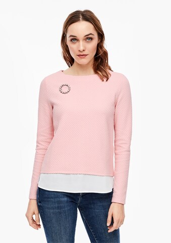 s.Oliver Shirt in Pink: predná strana