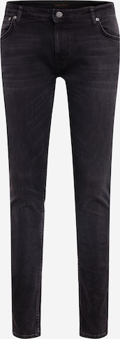 Nudie Jeans Co Jeans 'Skinny Lin' in Zwart: voorkant
