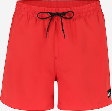 QUIKSILVER Badeshorts 'EVDAYVL15 M JAMV GCZ0' i rød: forside