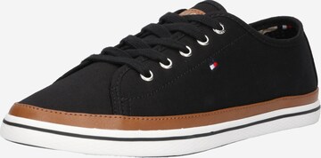 TOMMY HILFIGER Sneakers laag in Zwart: voorkant