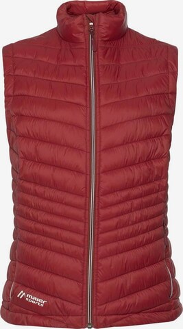 Maier Sports Sports Vest in Red: front