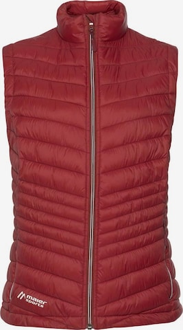 Maier Sports Sports Vest in Red: front