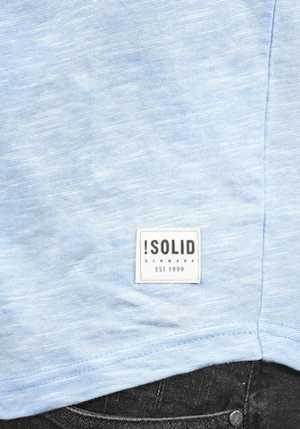 !Solid Rundhalsshirt Figos in Blau