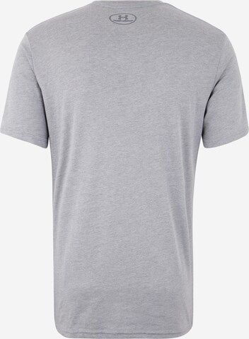 T-Shirt fonctionnel UNDER ARMOUR en gris : derrière