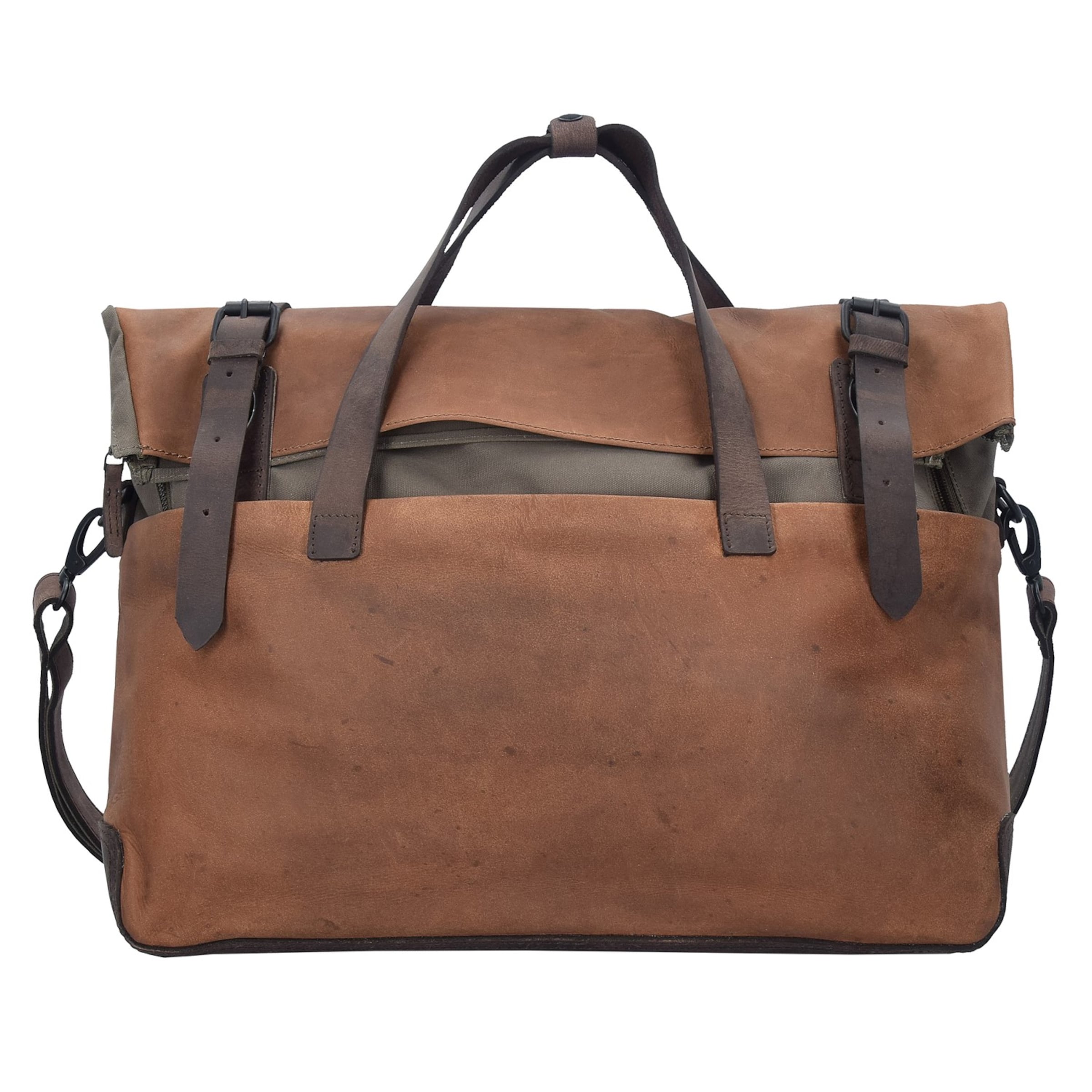 Porte-documents 'Twister' Harold's en marron : devant