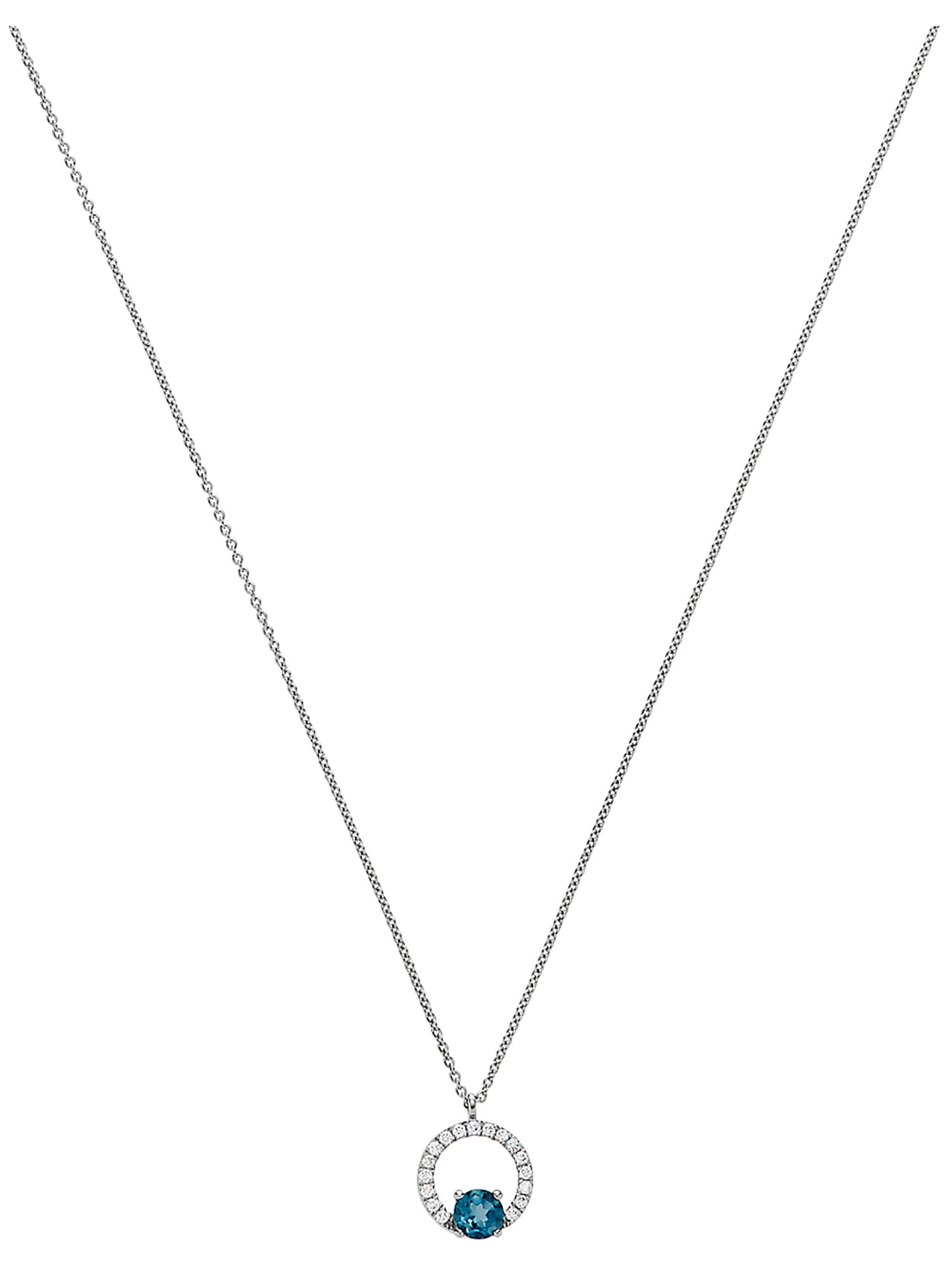 CHRIST Kette in Silber: Vorderseite