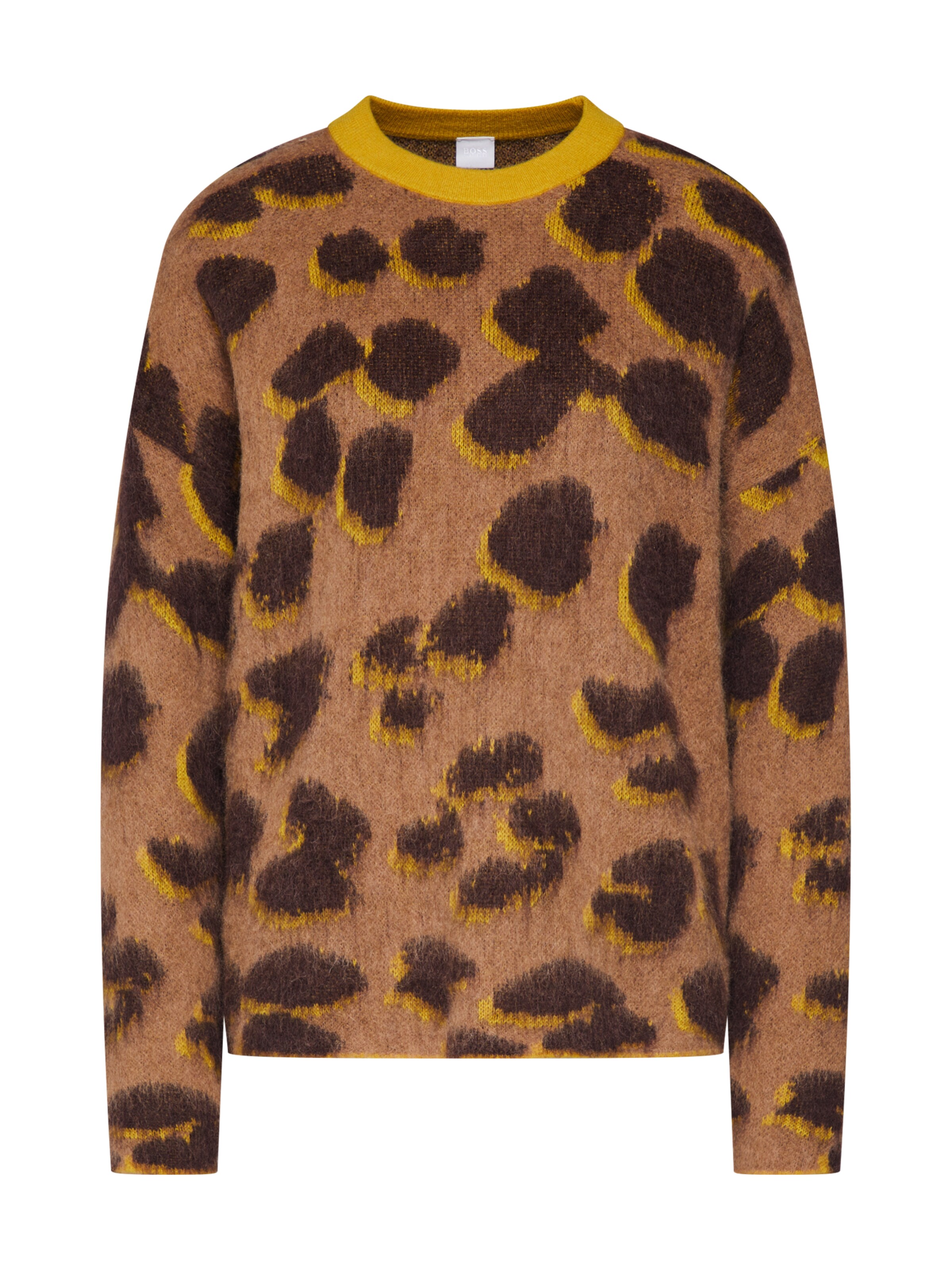 BOSS - Trui 'Indianis' in de kleur Beige