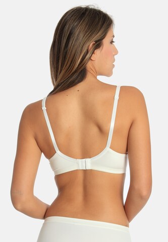 sassa T-shirt Bra 'CLASSIC LOOK' in White