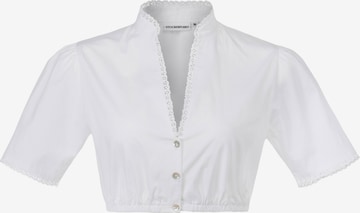 STOCKERPOINT Traditional Blouse in White: front