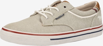 MUSTANG Sneakers laag in Beige: voorkant