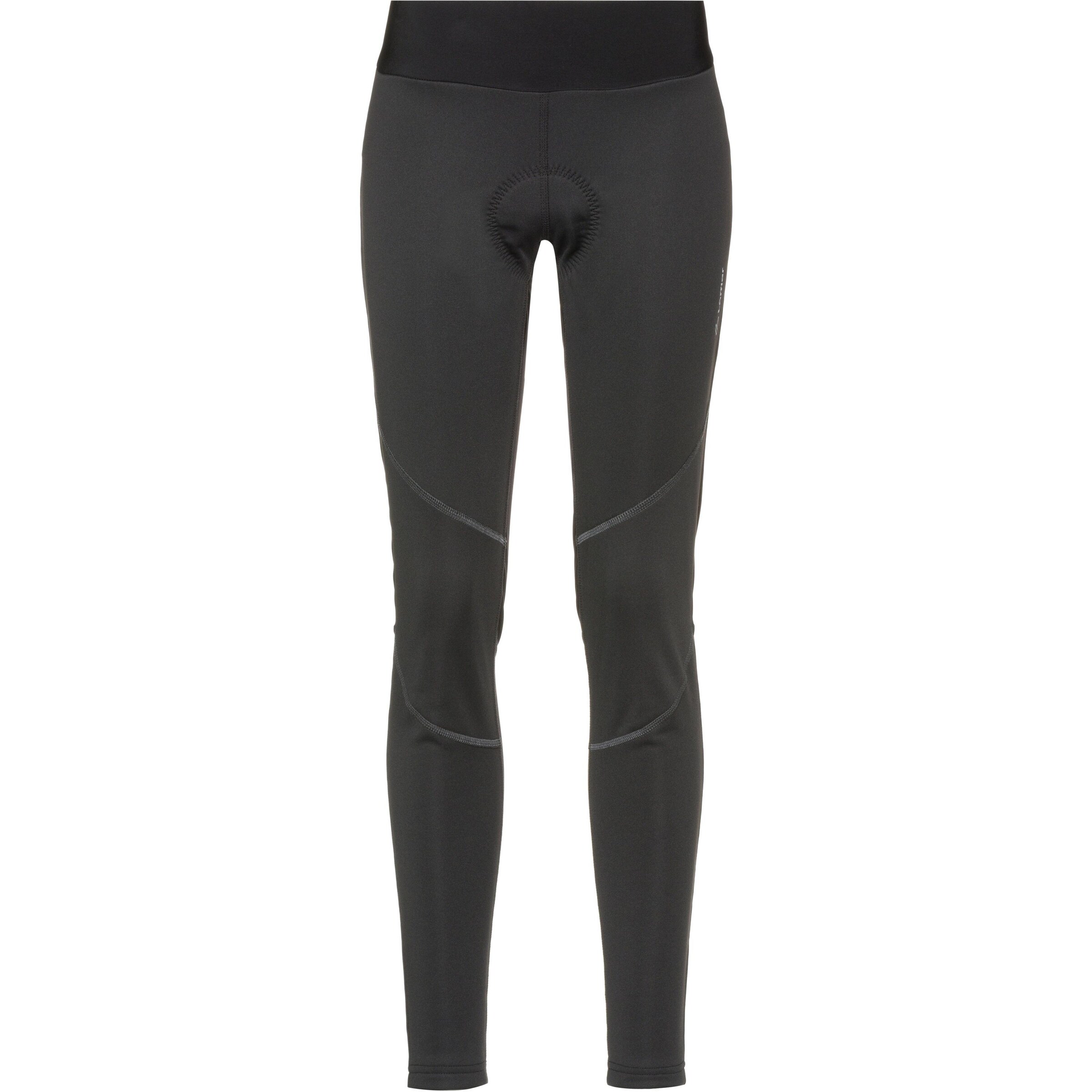 Löffler Skinny Workout Pants in Black: front