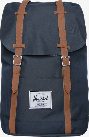 Herschel Rucksack 'Retreat' in Blau: predná strana