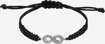 KUZZOI Bracelet 'Infinity' in Black: front