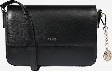 DKNY Crossbody bag 'BRYANT-MD FLAP CBODY-SUTTON' in Black: front