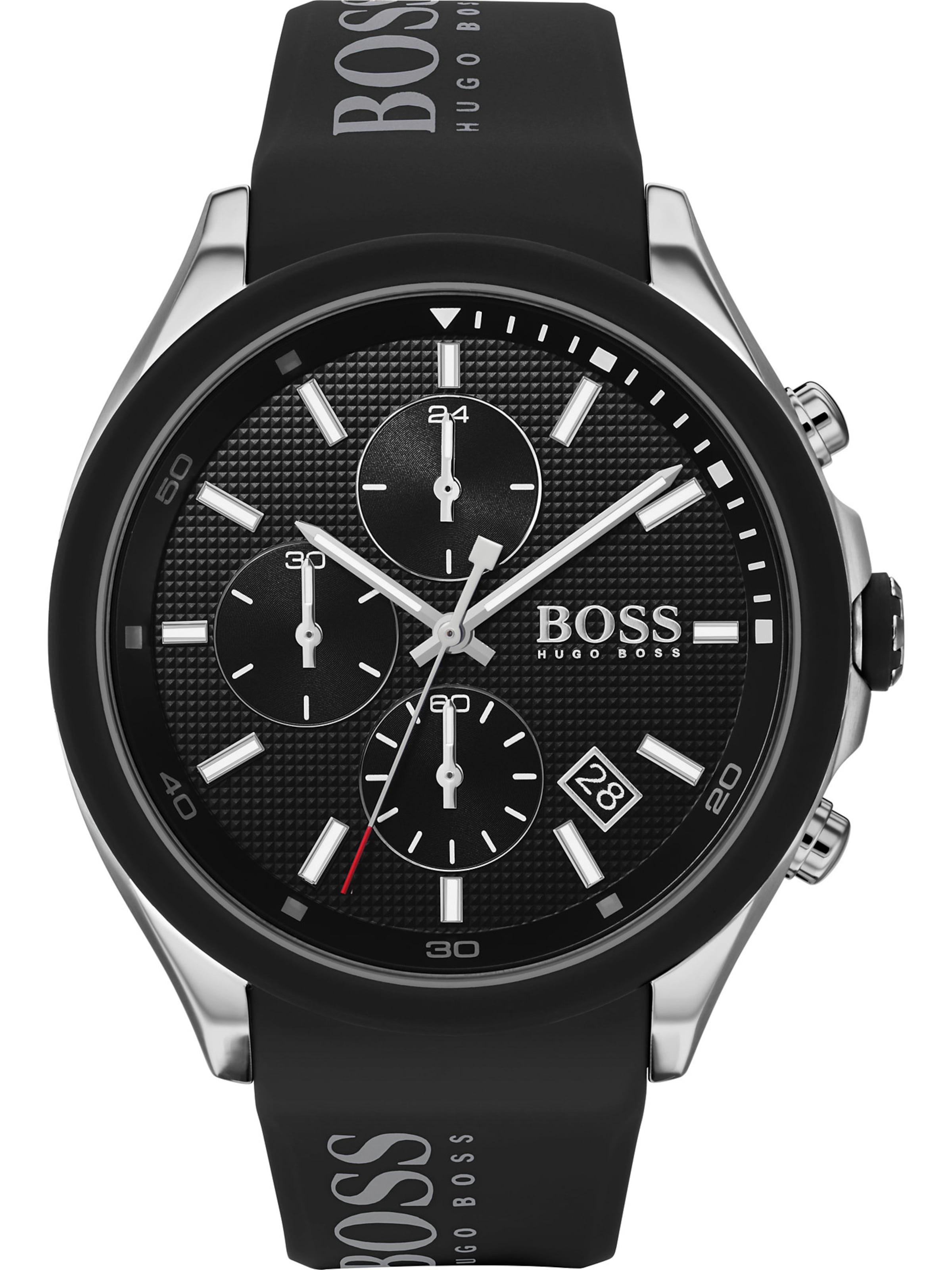 BOSS Аналоговые часы в Черный: спереди