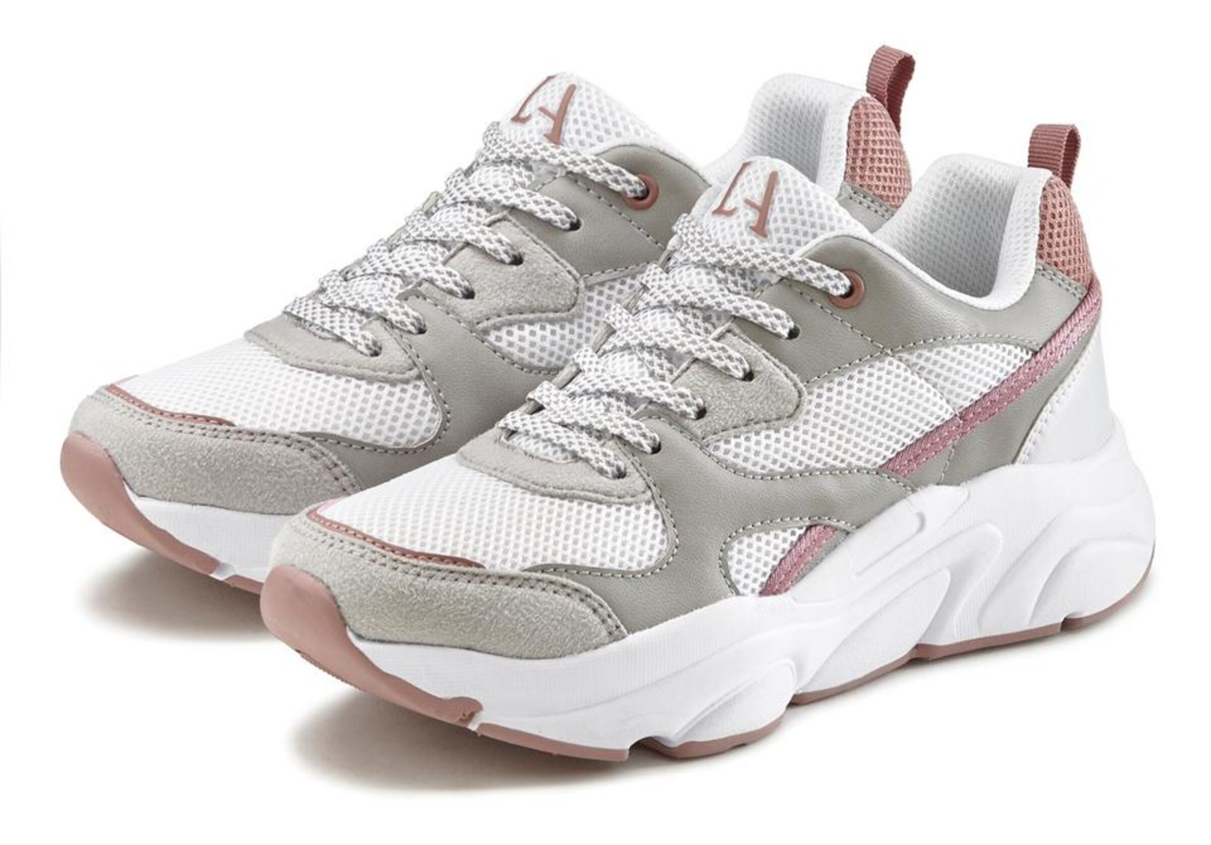 Sneaker bassa di LASCANA in bianco