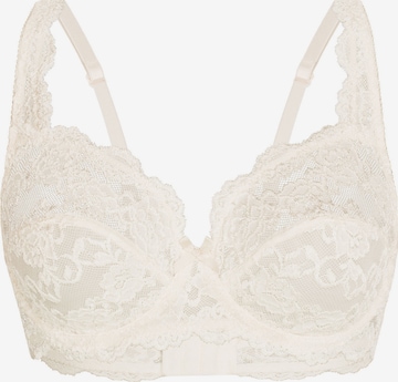 sassa Triangel Bügel-BH 'CLASSIC LACE' in Weiß: predná strana