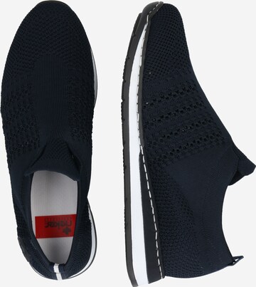 Rieker Trampki slip on w kolorze niebieski