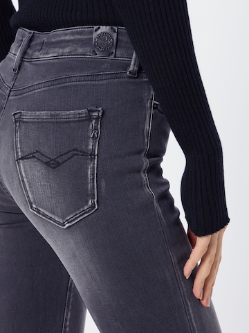 REPLAY Skinny Jeans 'New Luz' in Grey