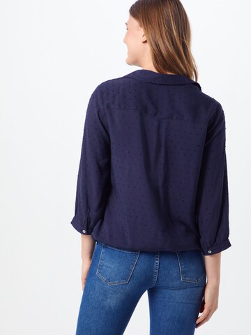 s.Oliver Blouse in Blauw: terug