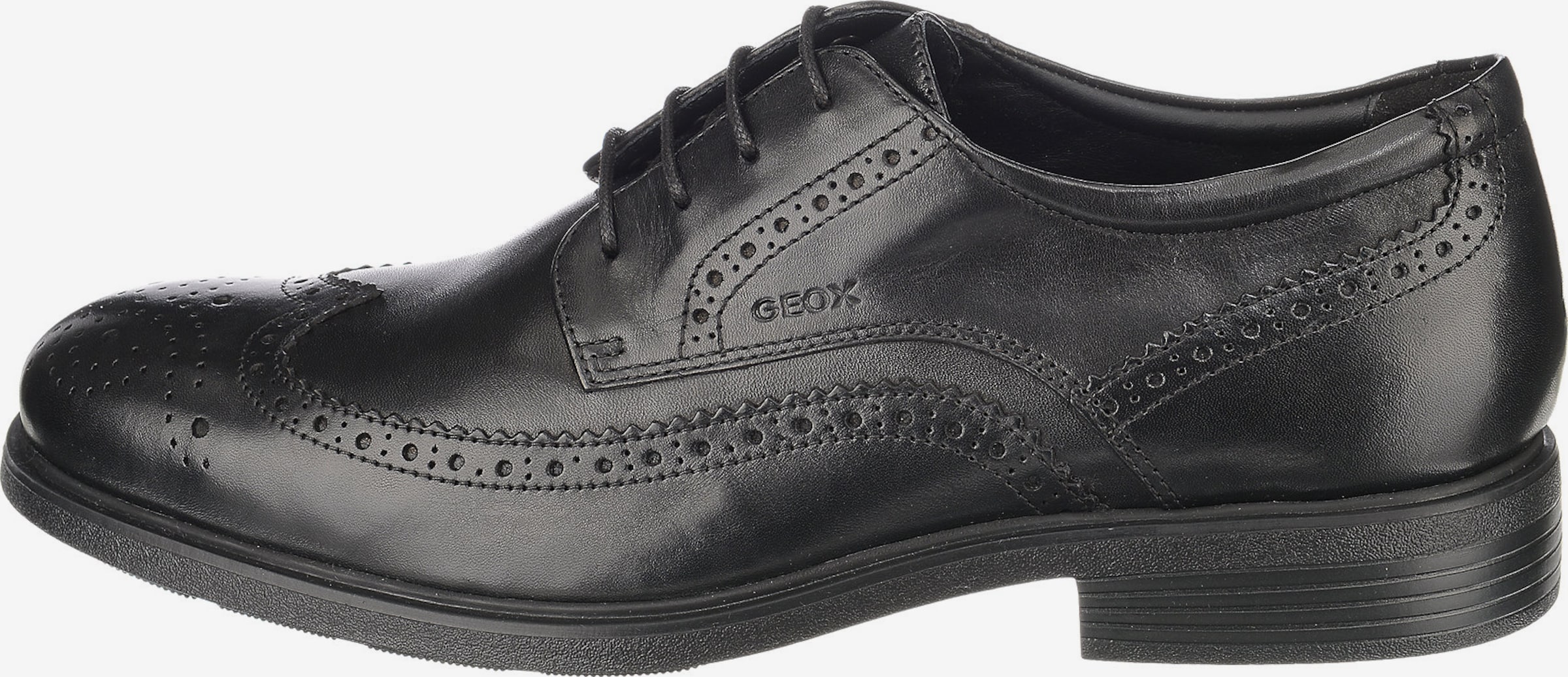 GEOX Lace-Up Shoes 'Dublin' in Black ABOUT YOU