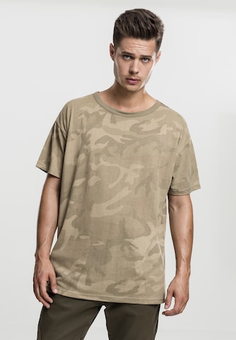 T-Shirt Urban Classics en beige : devant