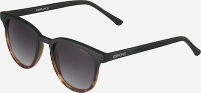 Komono Sonnenbrille 'Francis' in braun / schwarz, Produktansicht