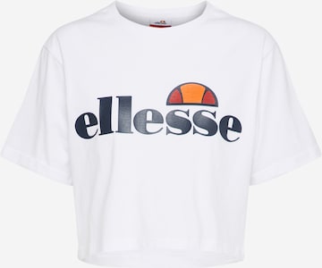 ELLESSE Shirt 'Alberta' in Wit: voorkant