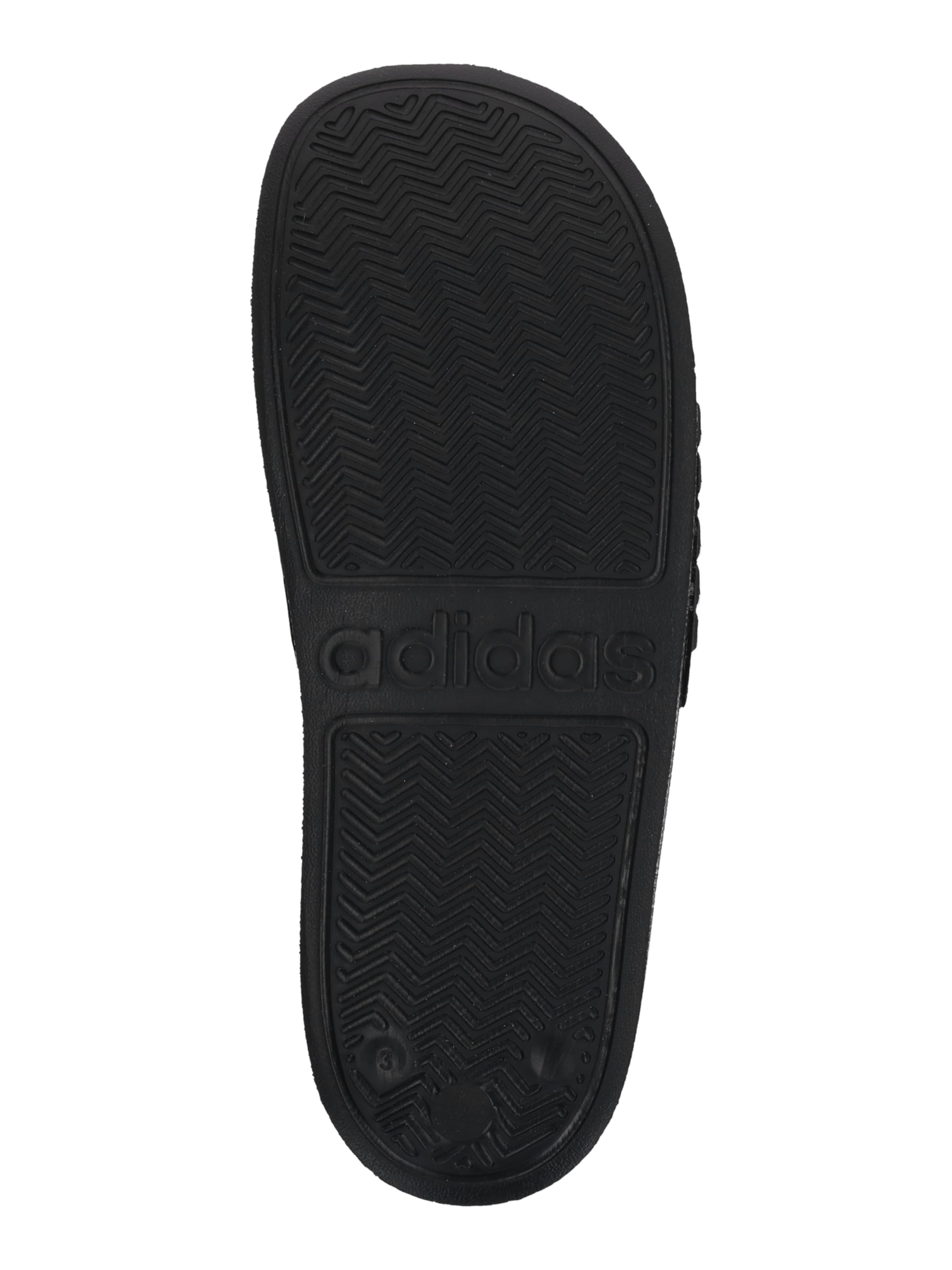 Flip-flops 'Adilette' de la ADIDAS PERFORMANCE pe negru