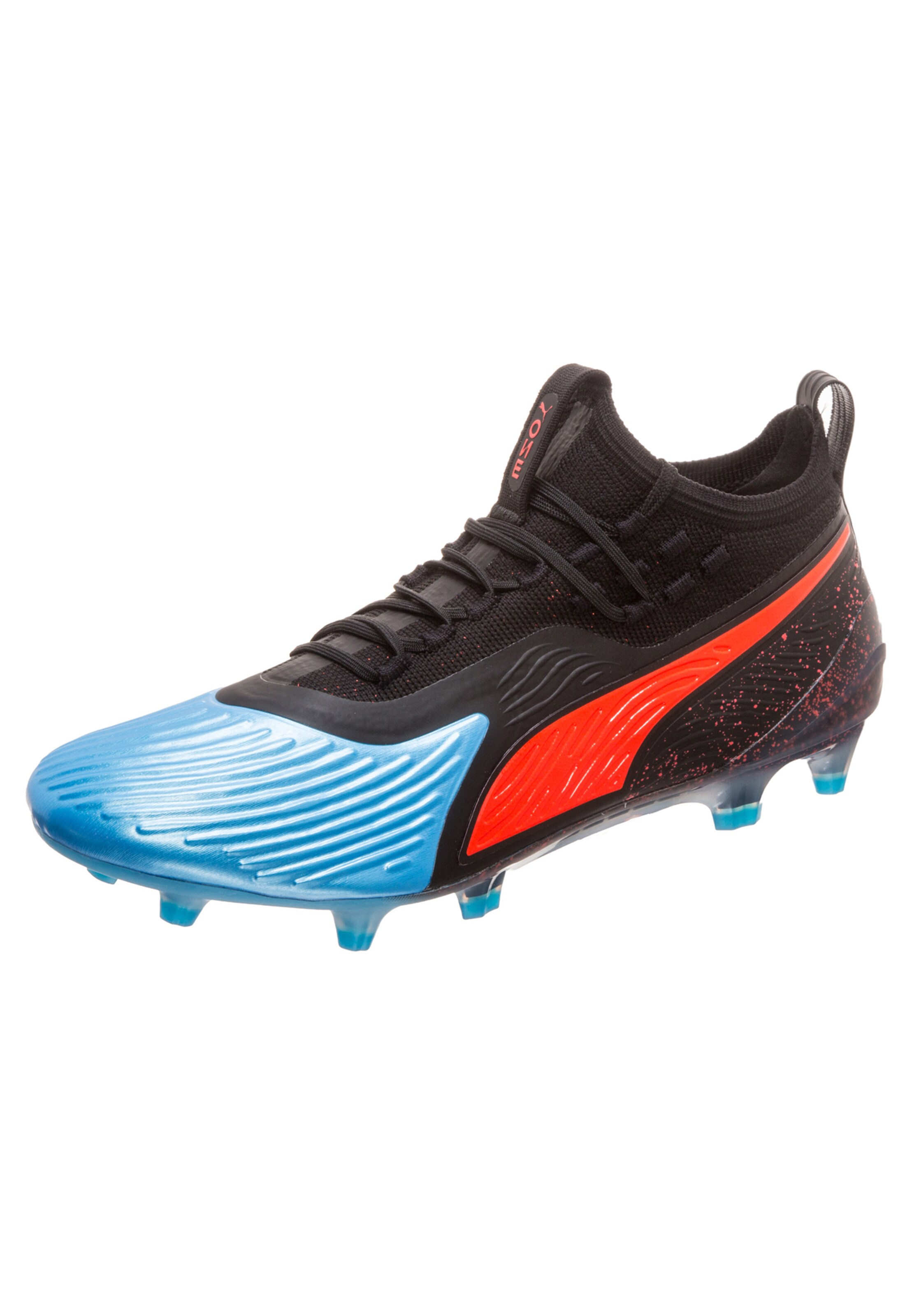 PUMA - Voetbalschoen 'Puma ONE 19.1' in de kleur Lichtblauw