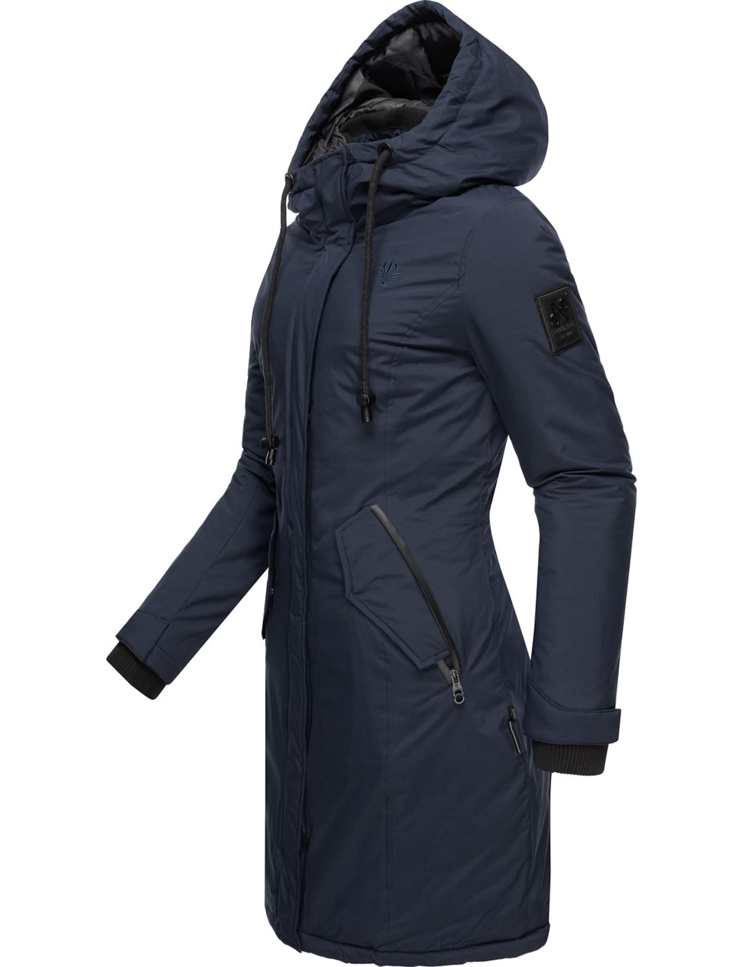 NAVAHOO Zimný kabát - Modrá