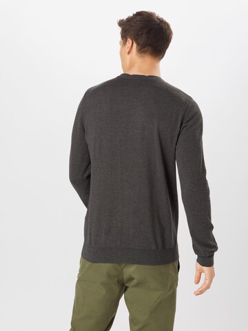 SELECTED HOMME - Regular Fit Pullover 'BERG' em cinzento