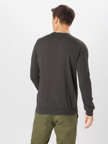 SELECTED HOMME Regular fit Sweater 'BERG' in Grey