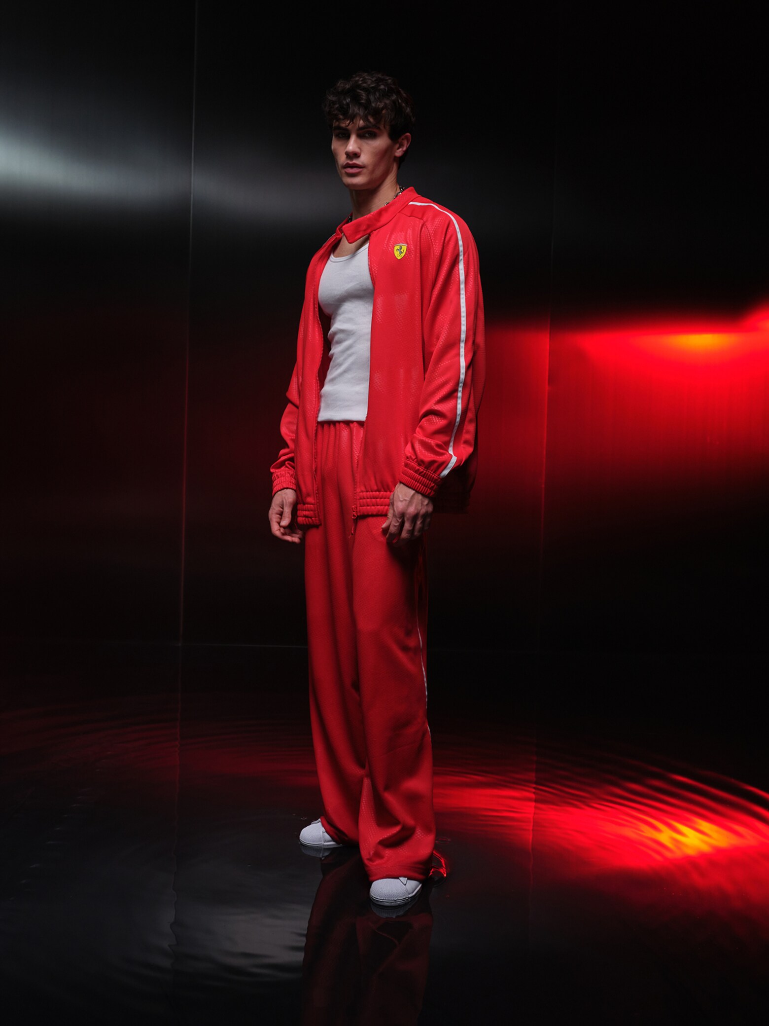Diego Alvarez - Scuderia Ferrari Tracksuit Look