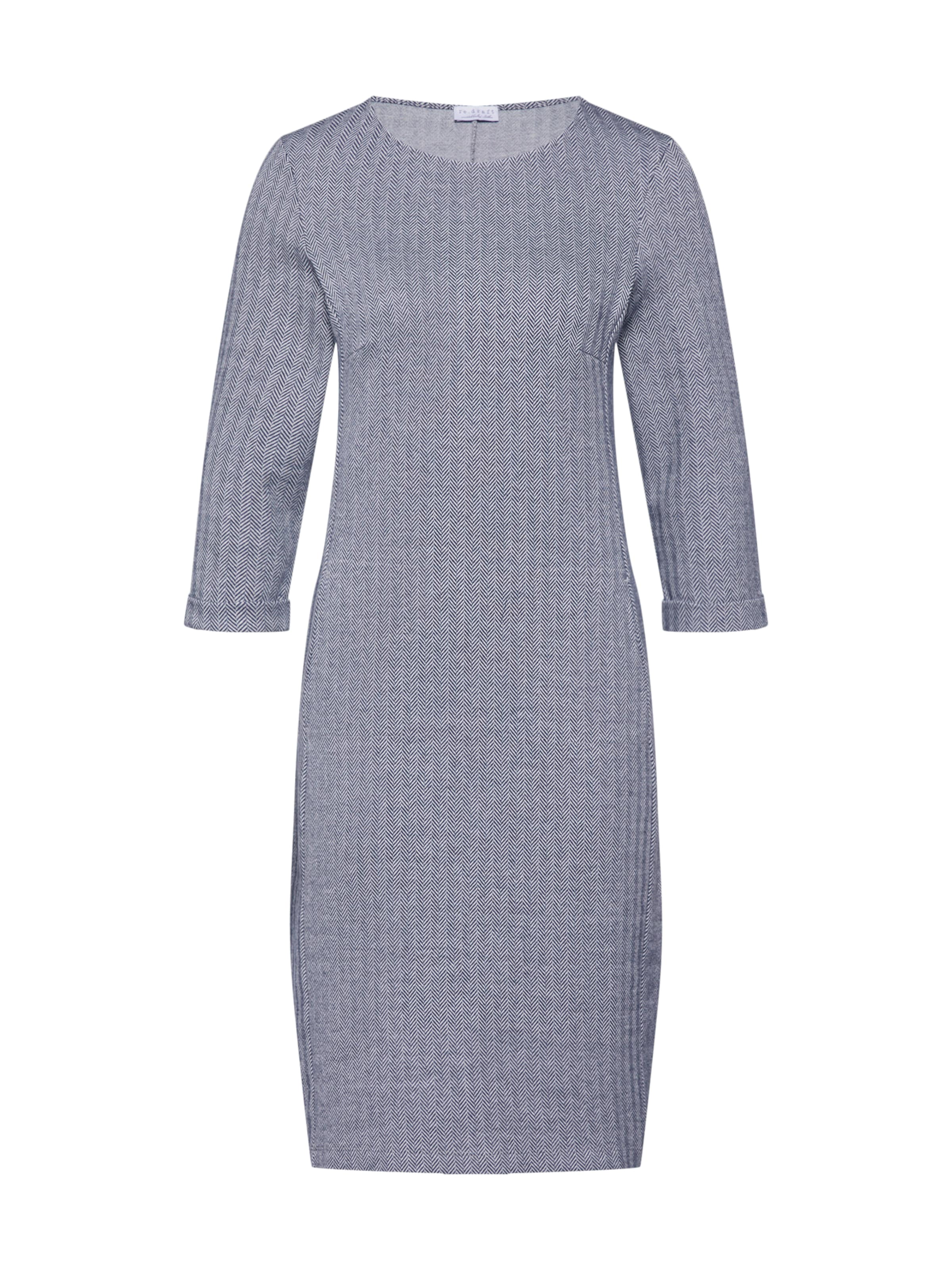 re.draft - Gebreide jurk in de kleur Donkerblauw